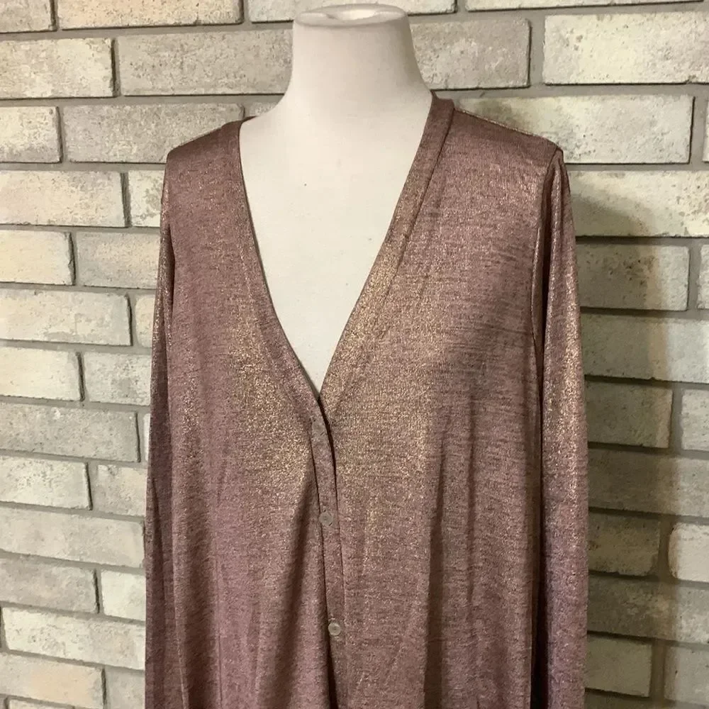 NWT adult women Agnes & Dora glittery cardigan select your size
